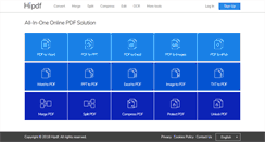 Desktop Screenshot of free-pdftoword.com