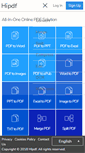 Mobile Screenshot of free-pdftoword.com